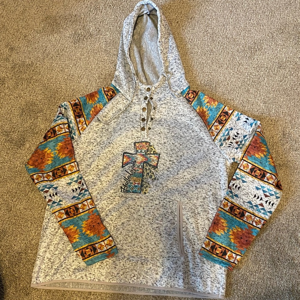 Christian Aztec Hoodie